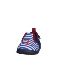 Playshoes Hausschuh Maritim In Marine/weiß -Playshoes playshoes hausschuh maritim in marine weiss 4