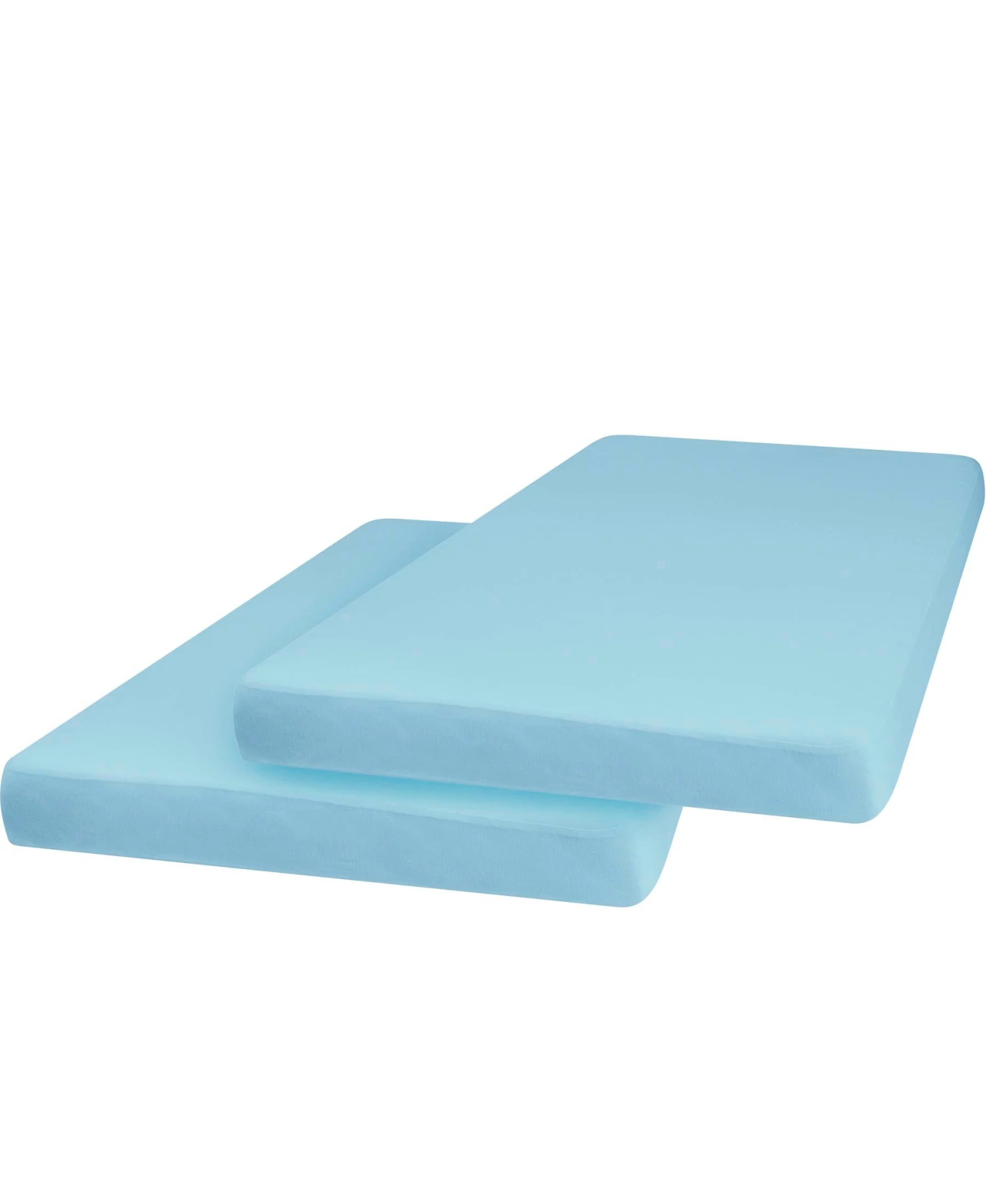 Playshoes Jersey-Bettlaken 70x140 Cm 2er Pack In Bleu 3 Playshoes Jersey-Bettlaken 70x140 Cm 2er Pack In Bleu