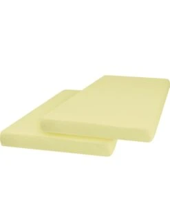 Playshoes Jersey-Bettlaken 70x140 Cm 2er Pack In Gelb