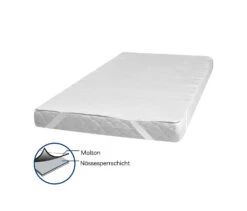 Playshoes Matratzenauflage Molton Wasserdicht 100x200cm In Weiß -Playshoes playshoes matratzenauflage molton wasserdicht 100x200cm in weiss 2