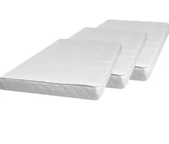 Playshoes Molton-Betteinlage 40x50 Cm 3er Pack In Weiß