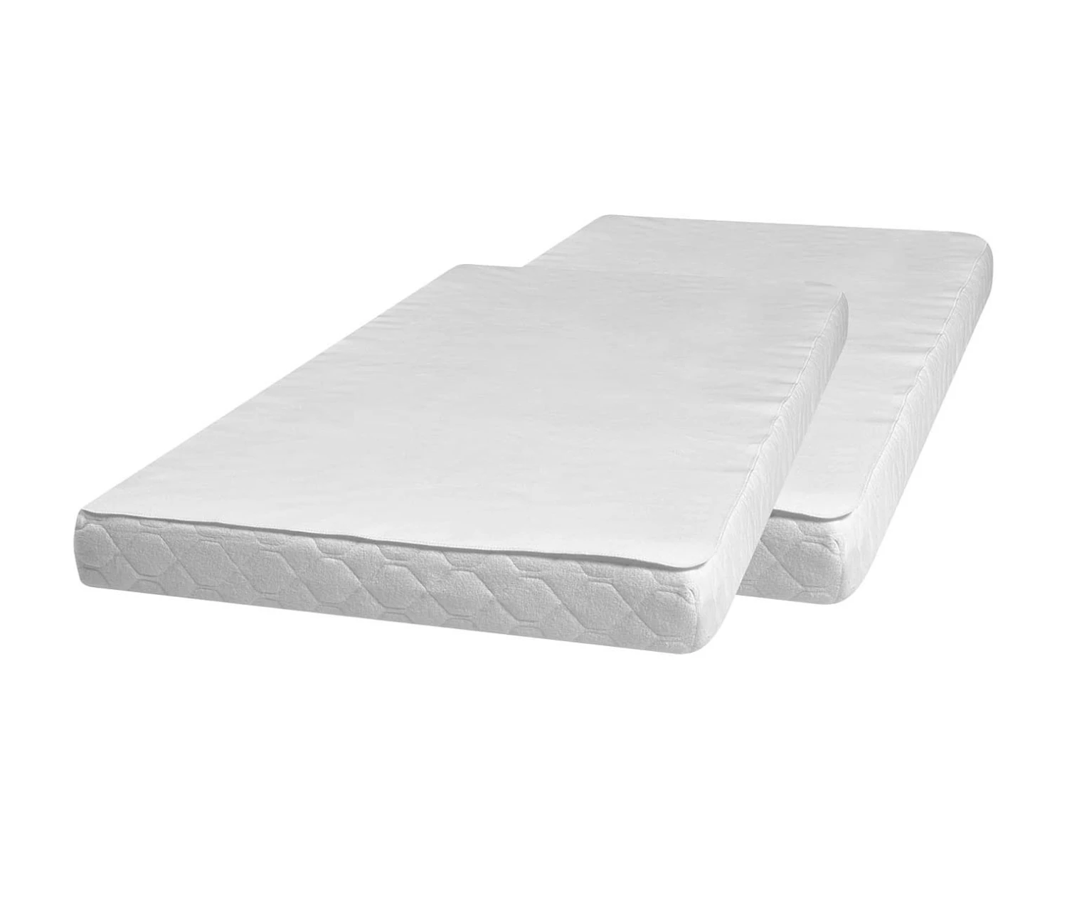 Playshoes Molton-Betteinlage 50x90 Cm 2er Pack In Weiß 3 Playshoes Molton-Betteinlage 50x90 Cm 2er Pack In Weiß