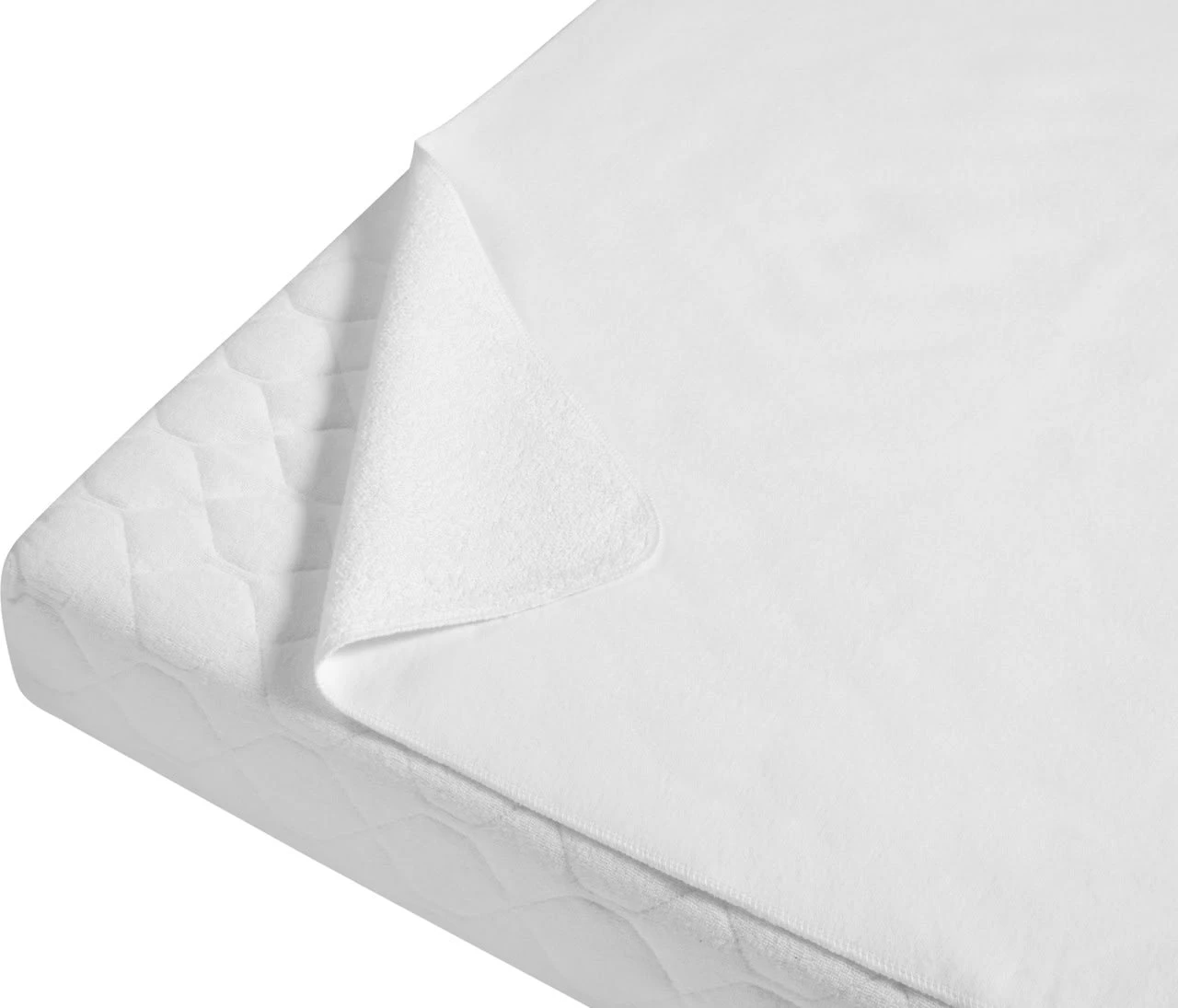 Playshoes Molton/Frottee-Betteinlage 70x140 Cm In Weiß 4 Playshoes Molton/Frottee-Betteinlage 70x140 Cm In Weiß – Bild 2