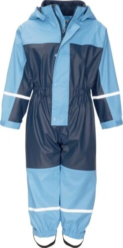 Playshoes Overall Basic Mit Fleecefutter In Marine