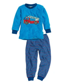 Playshoes Pyjama In Blau