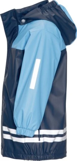 Playshoes Regen-Anzug Mit Fleece-Futter In Marine -Playshoes playshoes regen anzug mit fleece futter in marine 1
