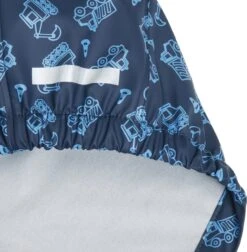 Playshoes Regen-Overall Baustelle Allover In Marine -Playshoes playshoes regen overall baustelle allover in marine 4
