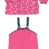 Playshoes Regen-Set Sterne Allover In Pink