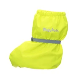 Playshoes Regenfüßlinge Mit Fleece-Futter In Neongelb