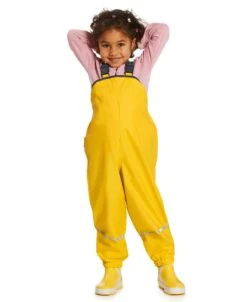 Playshoes Regenlatzhose Textilfutter In Gelb -Playshoes playshoes regenlatzhose textilfutter in gelb 4