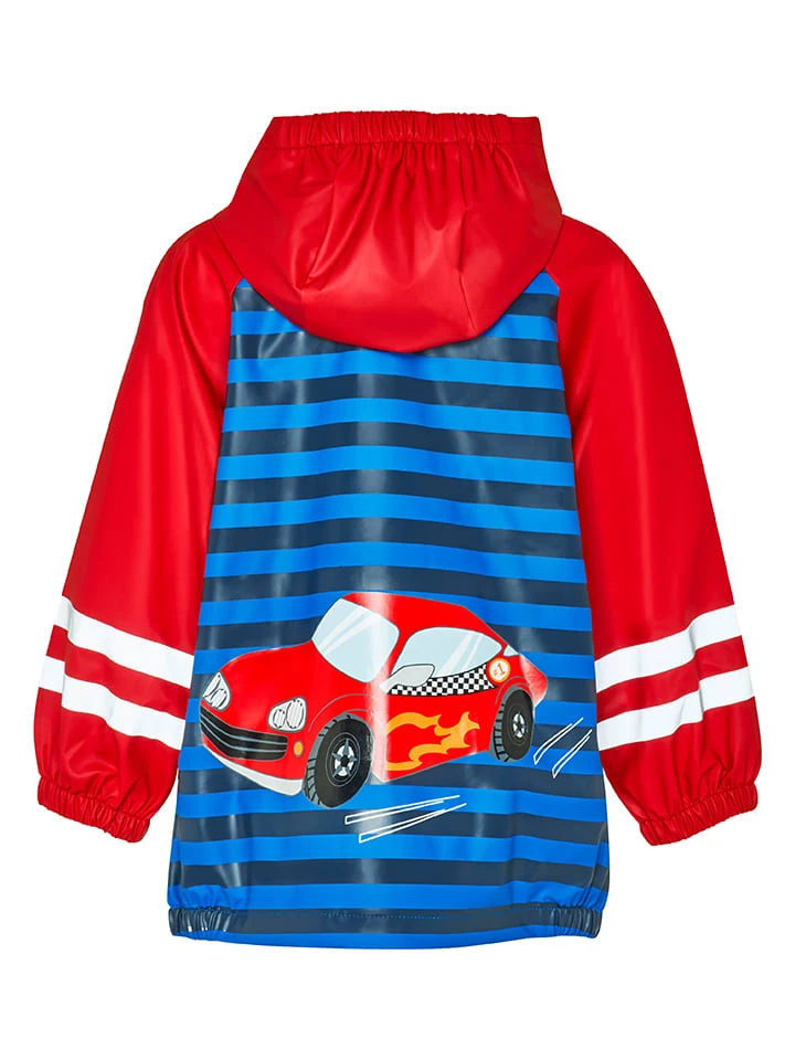 Playshoes Regenmantel In Blau/ Rot 4 Playshoes Regenmantel In Blau/ Rot – Bild 2