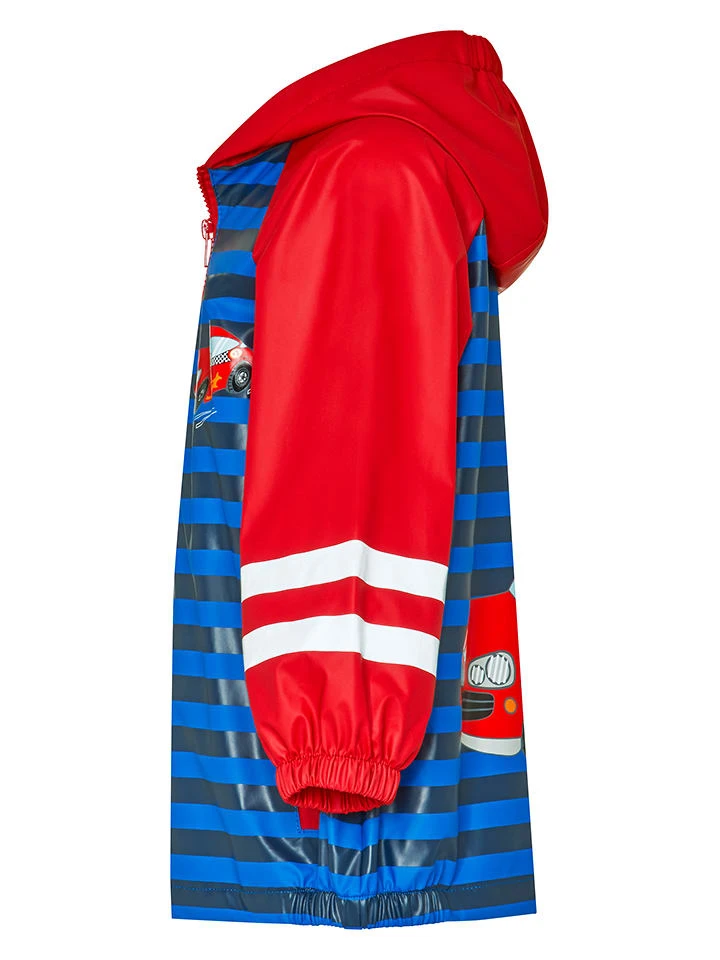 Playshoes Regenmantel In Blau/ Rot 5 Playshoes Regenmantel In Blau/ Rot – Bild 3