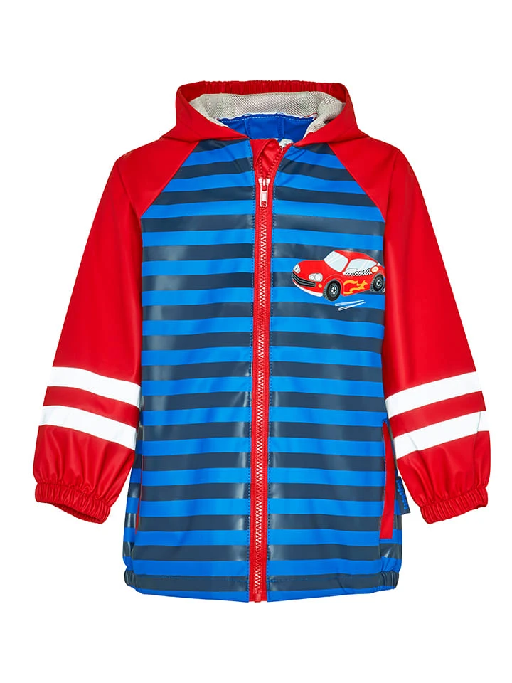 Playshoes Regenmantel In Blau/ Rot 3 Playshoes Regenmantel In Blau/ Rot
