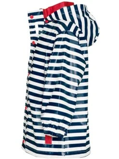 Playshoes Regenmantel In Dunkelblau/ Weiß -Playshoes playshoes regenmantel in dunkelblau weiss 2
