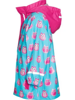 Playshoes Regenmantel In Hellblau/ Pink -Playshoes playshoes regenmantel in hellblau pink 2