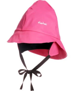 Playshoes Regenmütze, Fleecefutter In Pink