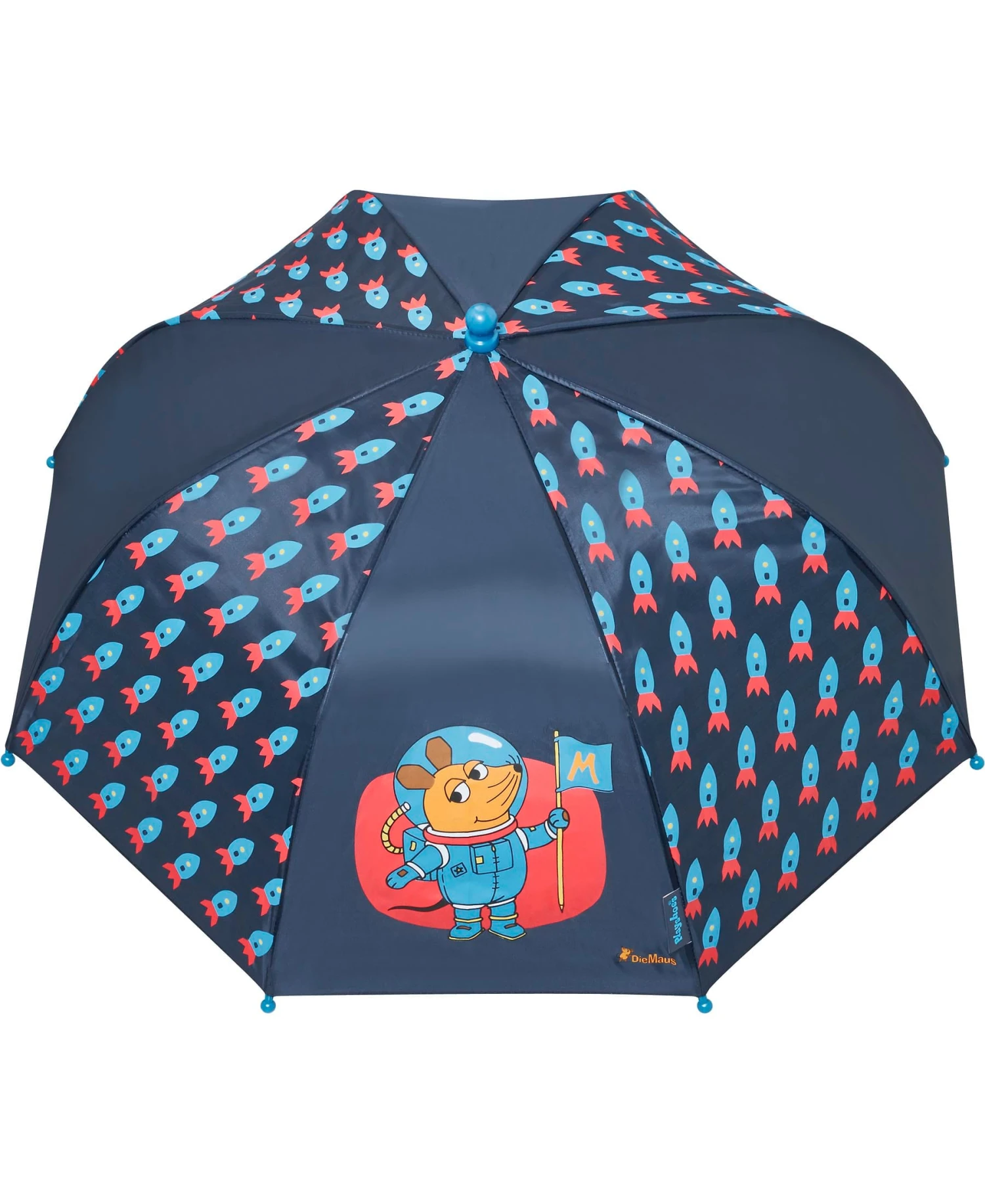 Playshoes Regenschirm Die Maus Weltraum In Marine 4 Playshoes Regenschirm Die Maus Weltraum In Marine – Bild 2