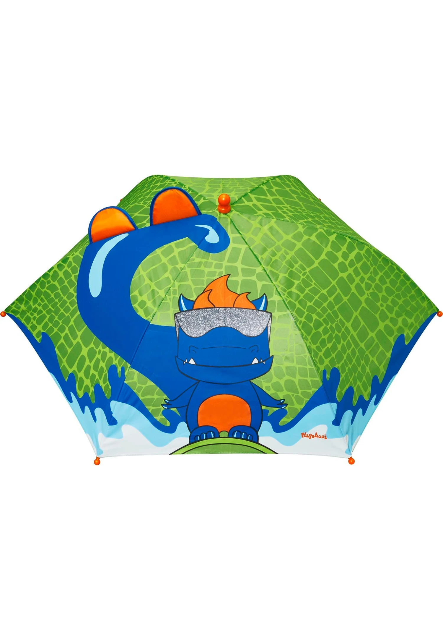 Playshoes Regenschirm Dino In Grün 4 Playshoes Regenschirm Dino In Grün – Bild 2