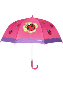 Playshoes Regenschirm In Pink/ Lila