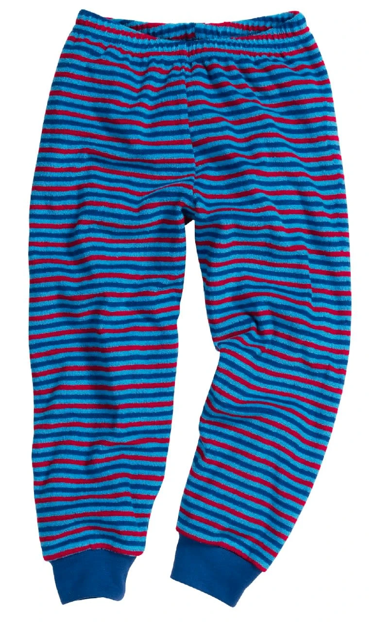 Playshoes Schlafanzug Frottee Feuerwehr In Blau 5 Playshoes Schlafanzug Frottee Feuerwehr In Blau – Bild 3