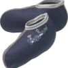 Playshoes Stiefel-Socke In Marine/Grau