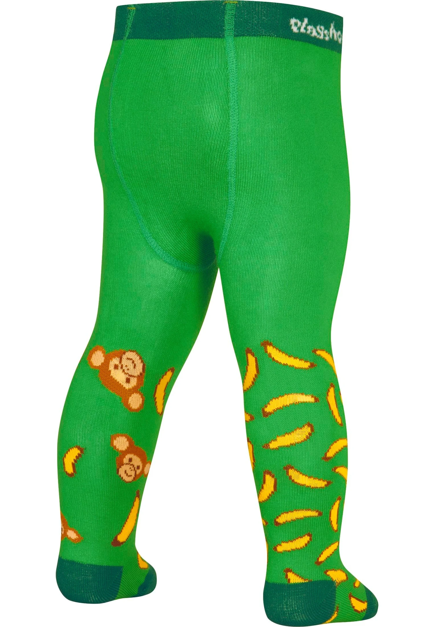 Playshoes Strumpfhose Affe 2er Set In Grün/Grau 5 Playshoes Strumpfhose Affe 2er Set In Grün/Grau – Bild 3