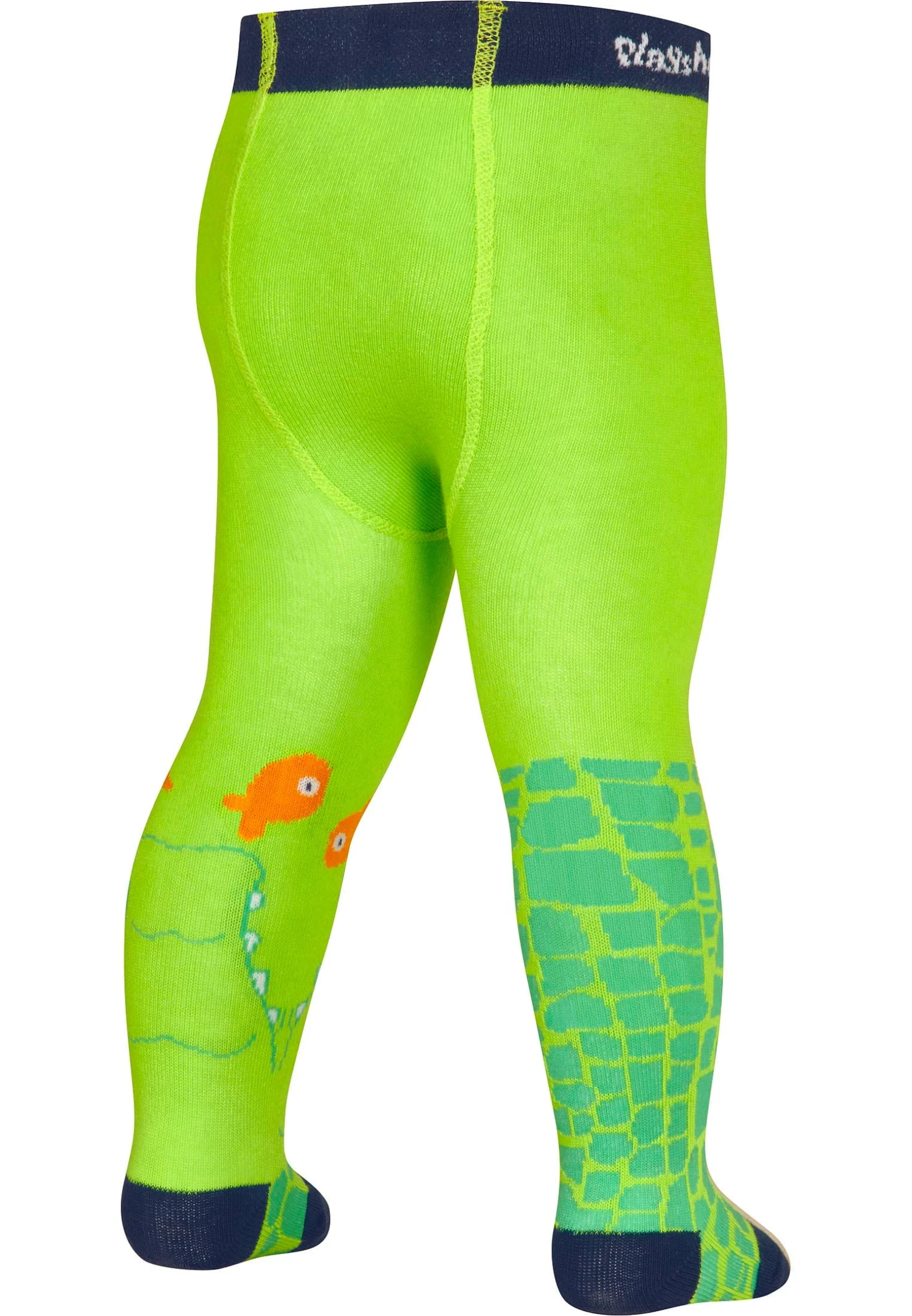 Playshoes Strumpfhose Krokodil 2er Set In Grün/Marine 5 Playshoes Strumpfhose Krokodil 2er Set In Grün/Marine – Bild 3