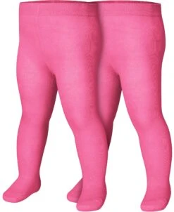 Playshoes Strumpfhose Uni Doppelpack In Pink
