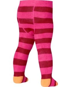 Playshoes Thermo-Strumpfhose Block-Ringel In Pink -Playshoes playshoes thermo strumpfhose block ringel in pink 2