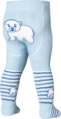 Playshoes Thermo-Strumpfhose Eisbär In Bleu -Playshoes playshoes thermo strumpfhose eisbar in bleu 1