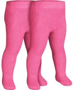 Playshoes Thermo-Strumpfhose Uni Doppelpack In Pink -Playshoes playshoes thermo strumpfhose uni doppelpack in pink 1