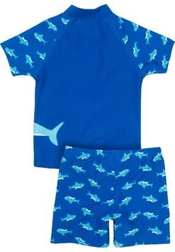 Playshoes UV-Schutz Bade-Set Hai In Blau -Playshoes playshoes uv schutz bade set hai in blau 1