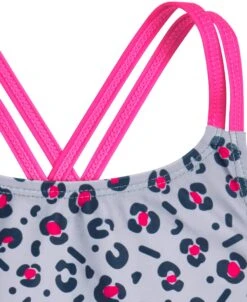 Playshoes UV-Schutz Badeanzug Leo-Print In Grau -Playshoes playshoes uv schutz badeanzug leo print in grau 2