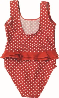 Playshoes UV-Schutz Badeanzug Punkte In Rot -Playshoes playshoes uv schutz badeanzug punkte in rot 1