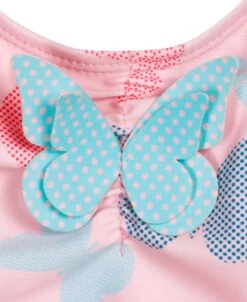 Playshoes UV-Schutz Badeanzug Schmetterlinge In Rosa -Playshoes playshoes uv schutz badeanzug schmetterlinge in rosa 3