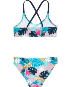 Playshoes UV-Schutz Bikini Blumen In Petrol -Playshoes playshoes uv schutz bikini blumen in petrol 1