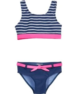 Playshoes UV-Schutz Bikini Ringel In Marine