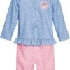 Playshoes UV-Schutz Einteiler Krebs 1/1 Arm In Blau/Pink -Playshoes playshoes uv schutz einteiler krebs 1 1 arm in blau pink