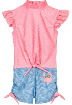Playshoes UV-Schutz Einteiler Krebs In Blau/Pink