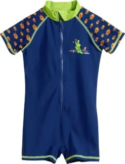 Playshoes UV-Schutz Einteiler Krokodil In Marine