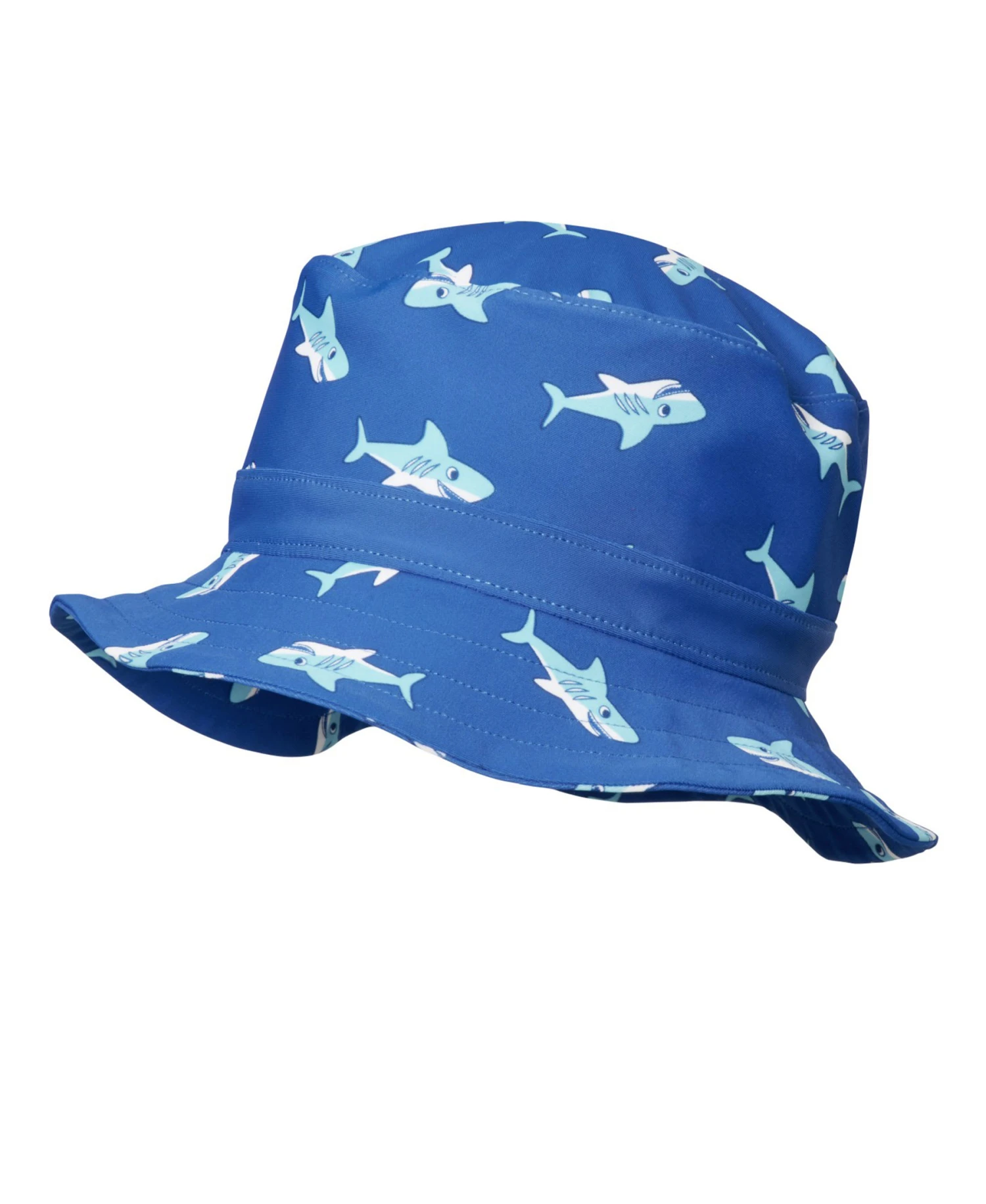 Playshoes UV-Schutz Fischerhut Hai In Blau 5 Playshoes UV-Schutz Fischerhut Hai In Blau – Bild 3
