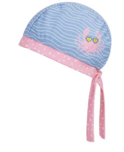 Playshoes UV-Schutz Kopftuch Krebs In Blau/Pink -Playshoes playshoes uv schutz kopftuch krebs in blau pink 2