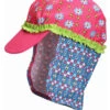 Playshoes UV-Schutz Mütze Blumen In Pink -Playshoes playshoes uv schutz mutze blumen in pink