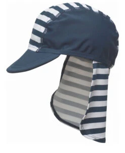 Playshoes UV-Schutz Mütze Maritim In Marine/weiß