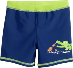 Playshoes UV-Schutz Short Krokodil In Marine