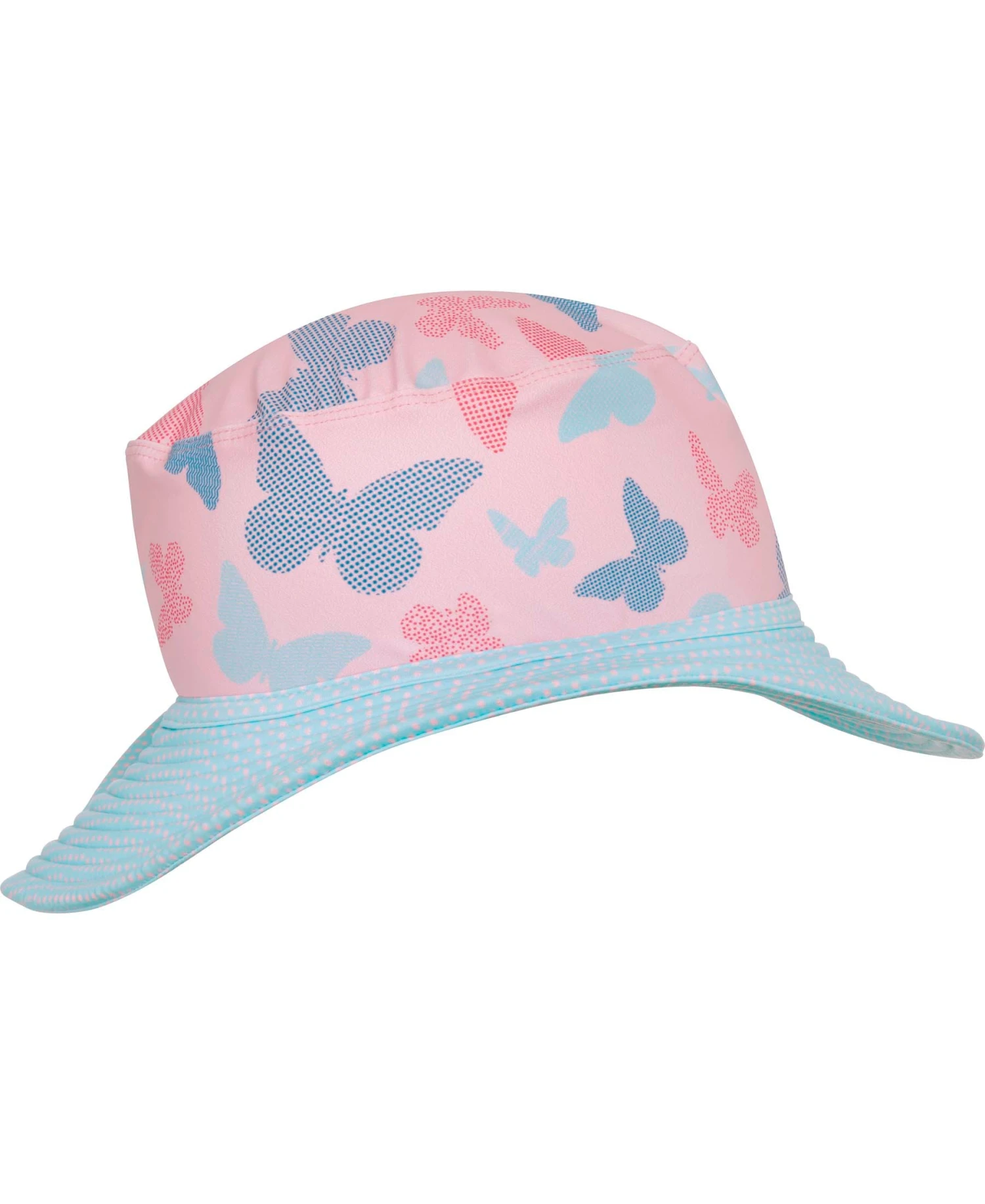 Playshoes UV-Schutz Sonnenhut Schmetterlinge In Rosa 4 Playshoes UV-Schutz Sonnenhut Schmetterlinge In Rosa – Bild 2