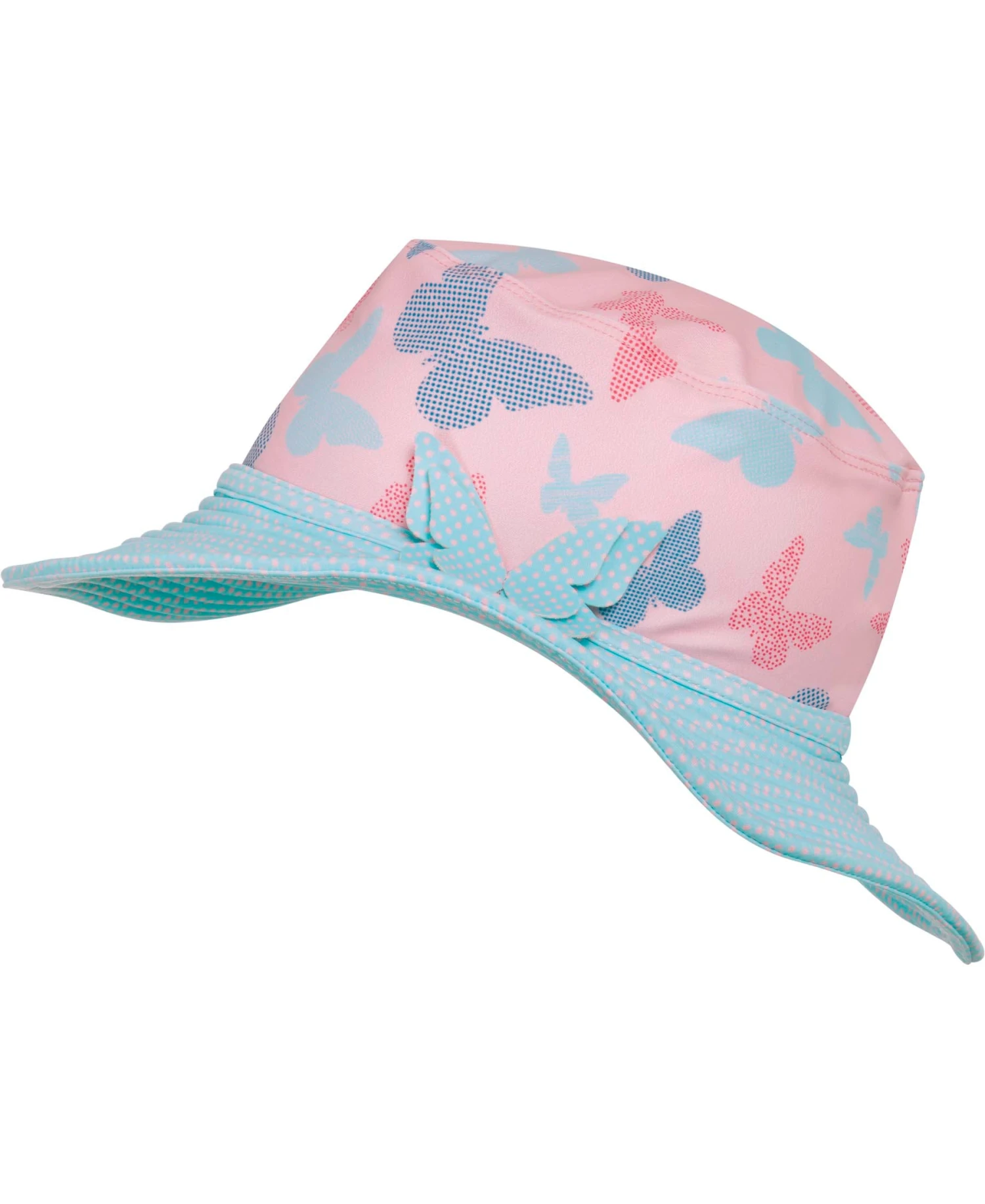Playshoes UV-Schutz Sonnenhut Schmetterlinge In Rosa 3 Playshoes UV-Schutz Sonnenhut Schmetterlinge In Rosa