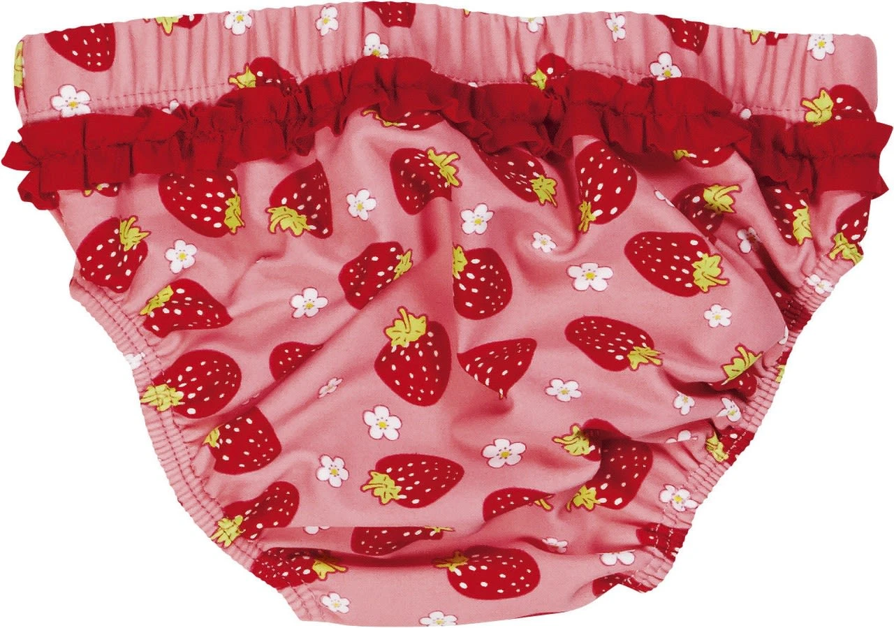 Playshoes UV-Schutz Windelhose Erdbeeren In Rosa 4 Playshoes UV-Schutz Windelhose Erdbeeren In Rosa – Bild 2
