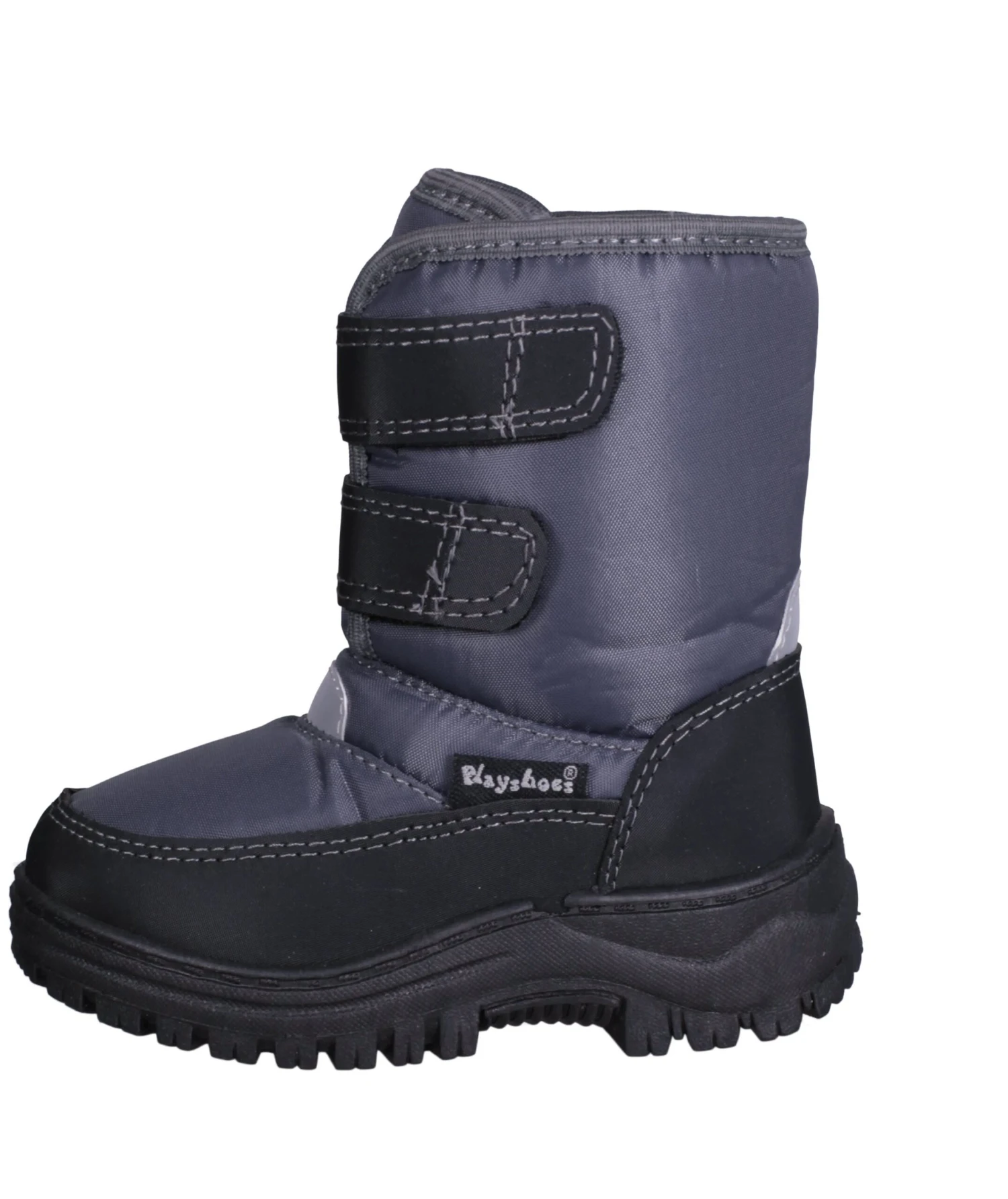 Playshoes Winter-Bootie Mit Klettverschluss In Grau 3 Playshoes Winter-Bootie Mit Klettverschluss In Grau
