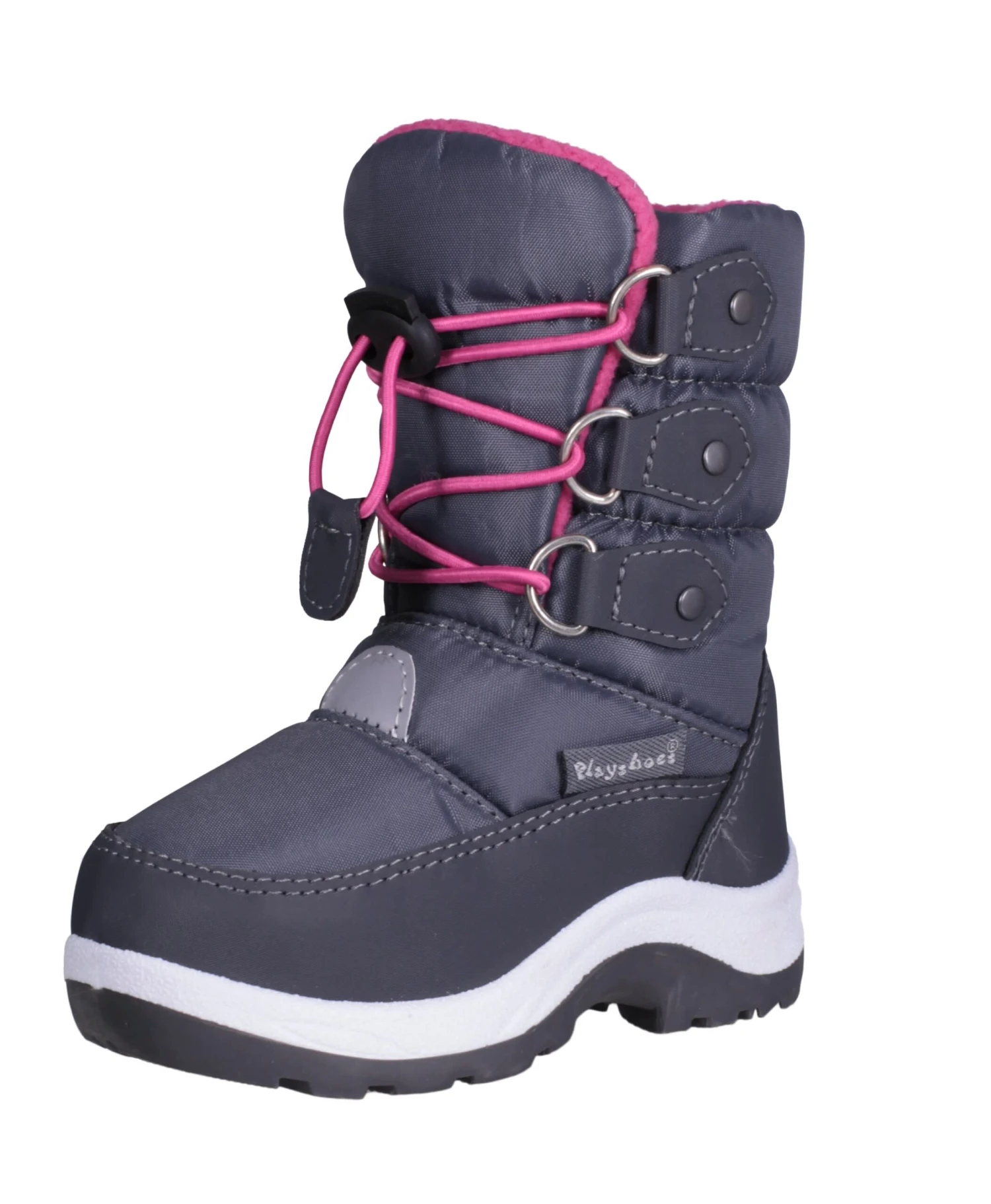 Playshoes Winter-Bootie Zum Schnüren In Pink 8 Playshoes Winter-Bootie Zum Schnüren In Pink – Bild 6